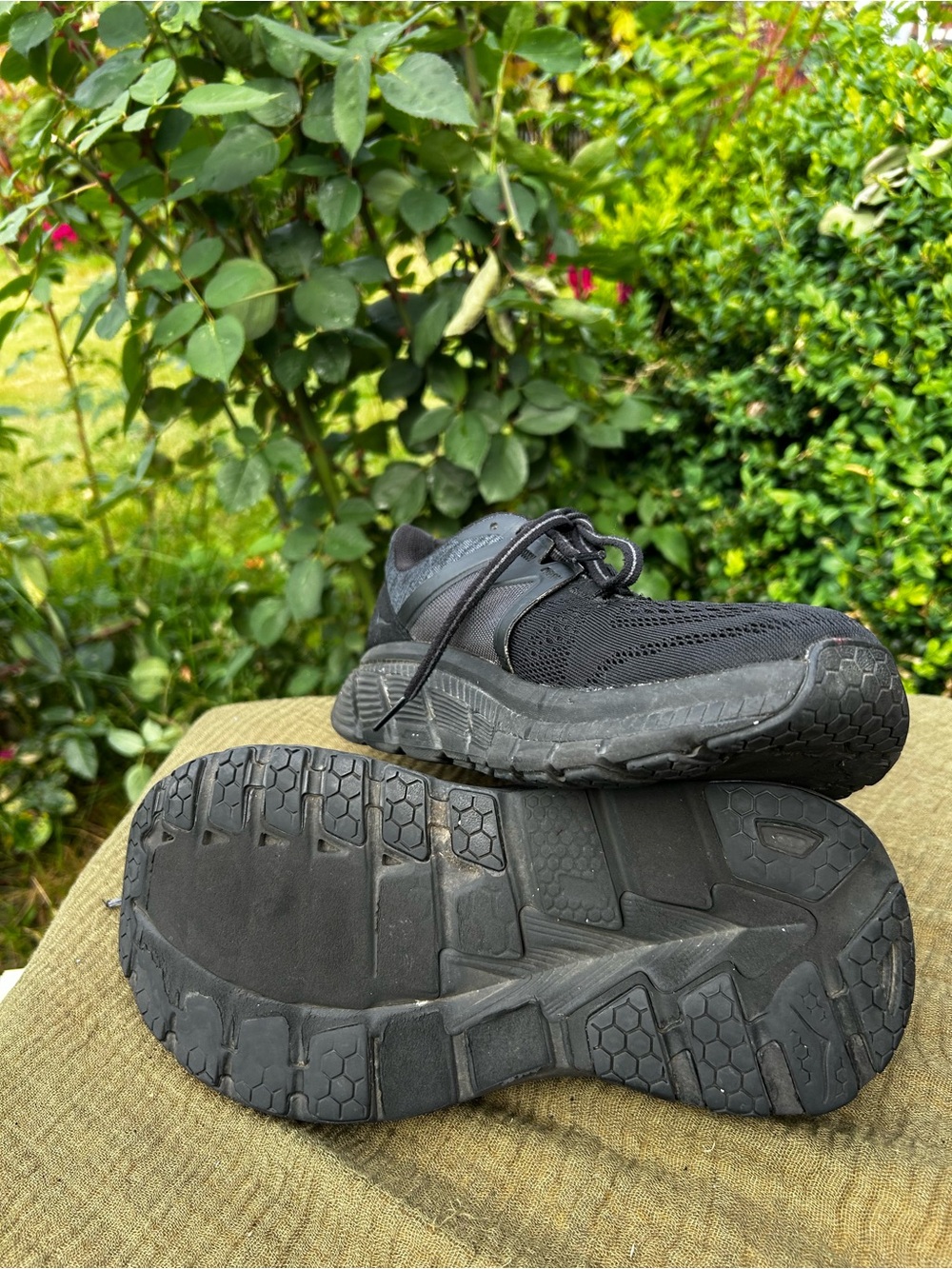 Hoka One One Gaviota II Women’s Black Running Sneakers Size 7 - Picture 15 of 16